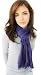Handmade Alpaca Natural Fiber Scarf - Cable Design Collection in Purple (Long)