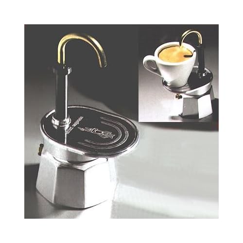 Bialetti Mini Express 1Cup Stovetop Percolator Stovetop Espresso Pots Kitchen