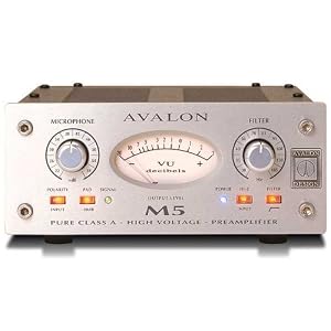 Click here to buy Avalon M5 Mono Pure Class A Microphone Preamp.