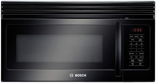 Bosch 300 HMV3061U 1.6 cu. ft. Over-The Range Microwave Oven with 1000 Watts, 10 Microwave Power Levels, Automatic Shut Off and LCD Display: Black