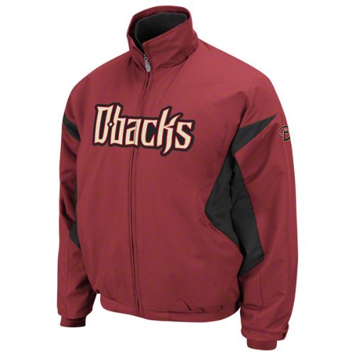 Arizona Diamondbacks Authentic Collection Brick Red Therma Base Triple Peak Premier Jacket