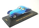 Review IXO  / Diecast Model Talbot Largo T150SS (1938) in Blue (1:43 scale)