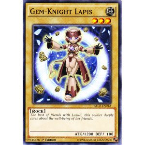 Yu-Gi-Oh! - Gem-Knight Lapis (SECE-EN012) - Secrets of Eternity - 1st Edition - Common