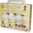 Nature's Baby Organics, Calming Lavender Chamomile, 4 Piece Trial & Travel Kit'