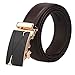 Men's Automatic Buckle Leather Genuine Leather Belts-Black/Brown（J13/14/15）