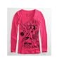 Volcom Rad Rage Punk Long Sleeve Tee - Post It Pink X Sml