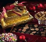 Elegant Trio Holiday Nuts and Chocolate Tower Gift