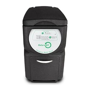 NatureMill Composter Plus XE Bonus Pack w extra sawdust pellets