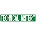 New  Technical Writer Street Sign Signs  Street Sign Occupations