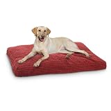Cloud Nine Plush Pet Bed, RED