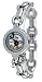 Disney #41486 Women's Mickey Mouse Charm Bracelet Watch