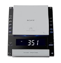 Sony ICF-CD7000BLK AM/FM Stereo CD Clock Radio