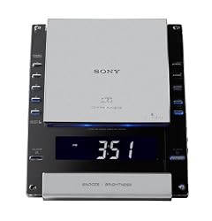 Sony ICF-CD7000BLK AM/FM Stereo CD Clock Radio