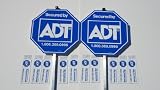 2 Authentic ADT Home Security Alarm System Yard Sign & 10 Double Sided Window Stickers Decals