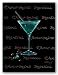 Kitchen & Housewares : Choco-Mint Martini by Janet Kruskamp 5"x7" Art Print Poster