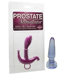 Pipedream Products Non-Vibrating Purple Prostate Stimulator Anal Sex Toy Kit
