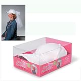 Bachelorette White Baseball Cap with Veil - one size fits most