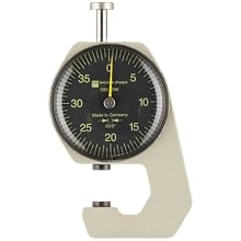 Brown & Sharpe 599-7250 Dial Thickness Gage, 0-0.2" Range, 0.005" Graduation