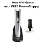 Oster 4207 Inspire Cordless Rechargeable Wine Bottle Opener With FREE Wine Pourer/Stopper