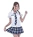 SSJ:Japan School Uniform Dress Cosplay Costume [US size XS ~ L] Tartan Check