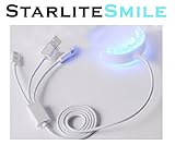 16 LED Teeth Whitening Light for iPhone, Android & USB. Works w/ any Teeth Whitening Gel or Teeth Whitening Strips for Pro White Teeth.