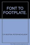 Font to footplate