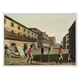 Liveried Slaves Carrying a Sedan Chair, Brazil, from "Le Costume Ancien Et Moderne" Art Giclee Poster Print by Paolo Fumagalli, 24x18