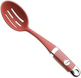 KitchenAid Silicone Slotted Spoon, Red