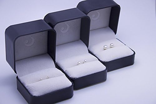 3-9mm Button Freshwater Pearl Stud Earrings in 925 Sterling Silver, Set of 12 Pairs