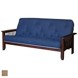 Pinehurst Full Futon with Color: Parchment