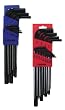 FULLER 130-7822 22-Piece Combo SAE/Metric Long Arm Hex Key Set