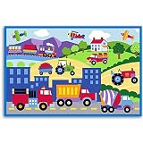 Trains, Planes & Trucks Kids Placemat by Olive Kids