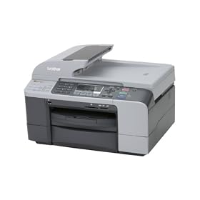 Brother MFC-5860cn Color Photo Inkjet All-in-One Flatbed with Networking with 2nd paper tray