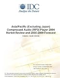 Review IDC Research  / Asia/Pacific (Excluding Japan) Compressed Audio (MP3) Player 2004 Market Review and 2005-2009 Forecast