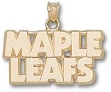 Toronto "Maple Leafs" 14K Charm/Pendant