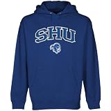 Seton Hall Pirates Royal Blue Logo Arch Applique Midweight Pullover Hoody