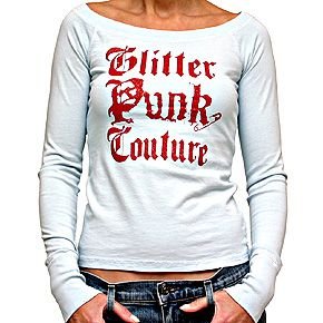 Juicy Couture "Glitter Punk Couture" t-shirt