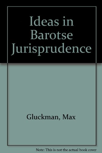 ideas in barotse jurisprudence