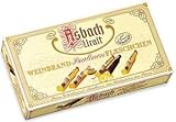 Asbach Uralt Brandy Filled Chocolates with Sugar Crust, 60 Dark Chocolate Bottle in Large Gift Box - 750g/26.5oz