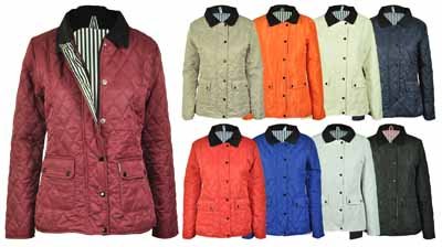 P19 Quilted Jacket Navy Size 12