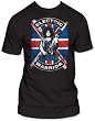 T. Rex Union Jack Mens Fitted Jersey T-shirt