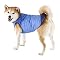 Quilted Dog Coat - Blue
