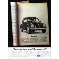 Remember those great Volkswagen ads?