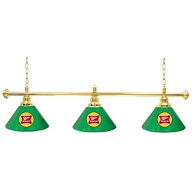 Trademark Miller High Life 60-Inch 3 Shade Billiard Lamp