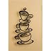 Laser Cut Metal Coffee Art Plaque Wall Hanging