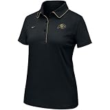 Nike Colorado Buffaloes Ladies Black Classic Fan Polo at Nike