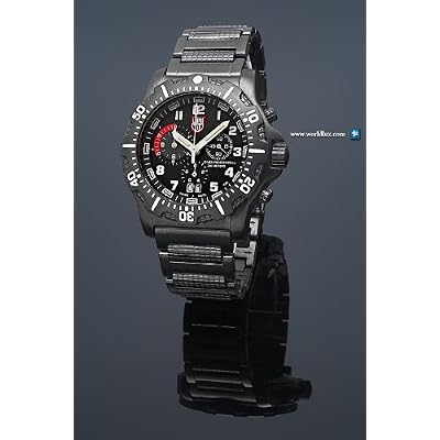 Luminox EVO Ultimate Navy SEAL Chrono PVD 45mm Watch - Black Dial, PVD Bracelet 8362