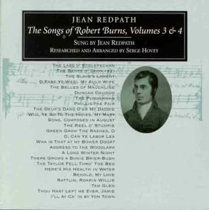 JEAN REDPATH : SONGS OF ROBERT