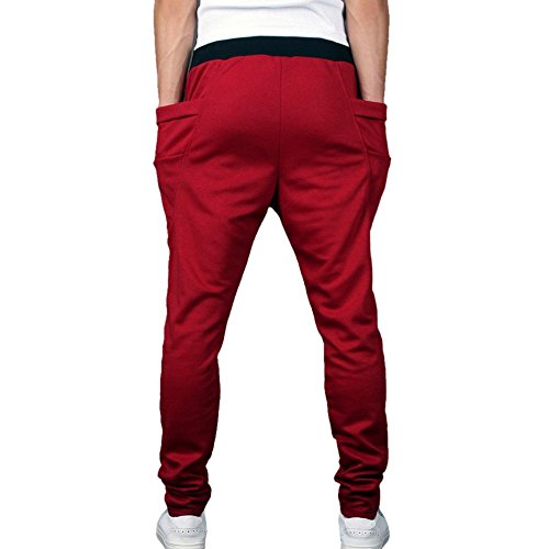 Leward men s new arrival casual jogging harem pants (xx…
