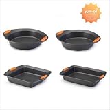 Yum-O! Bakeware 4 Piece Cake Pan Bakeware Set